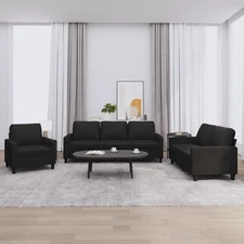 Sofa Set Black