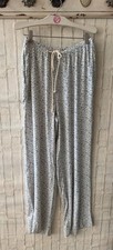 SIENNA SKY Blue Floral Casual Pants Sz L NWT 