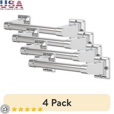 9" Chrome Grab Bar Assist Bar Shower Bathroom Support Easy Installation 300lbs