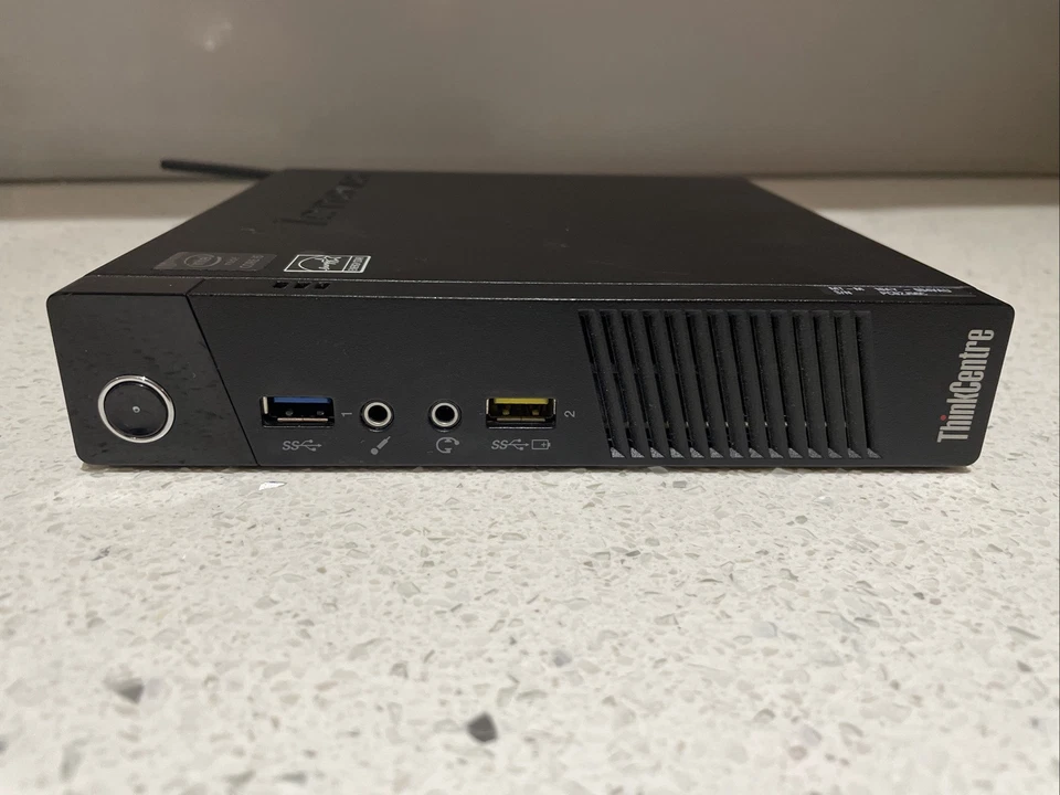 Lenovo Thinkcentre M73 Black I5-4590t 2.0GHz 8GB RAM 120GB SSD + Wifi & PS - Image 2 of 4