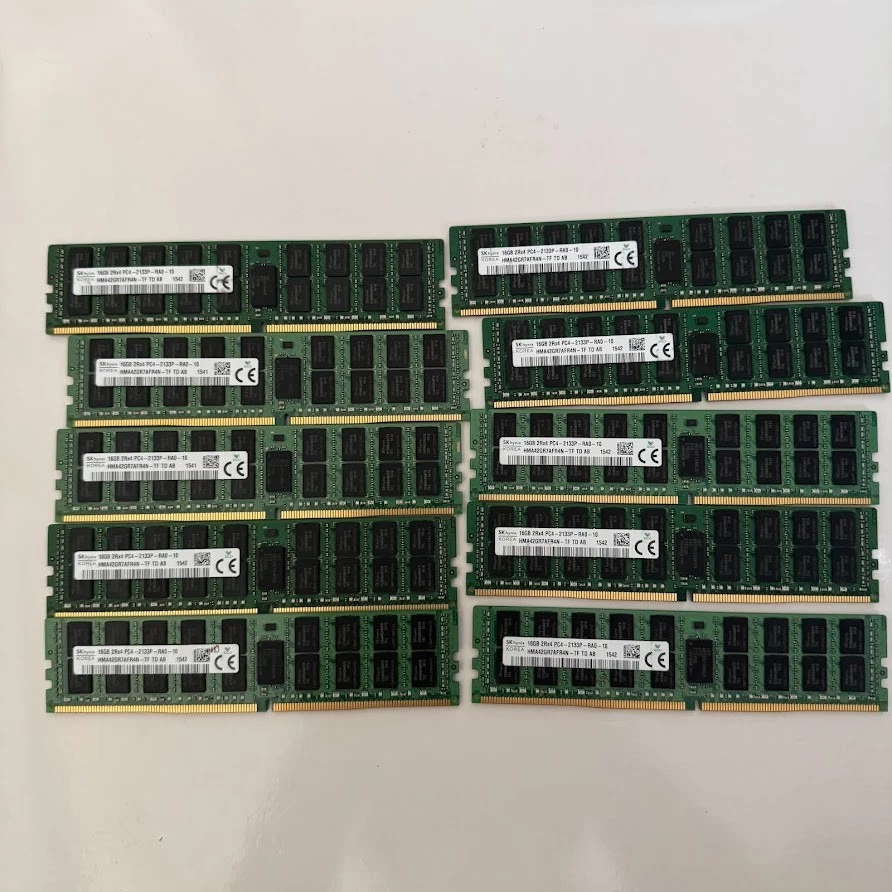 希少揃い16GB(4GBx4) DDR4-2133P RDIMM1Rx8サーバー PC4-17000 (DDR4-2133) Bus Speed ECC Network Server Memory (RAM