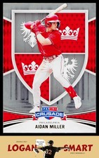 Aidan Miller 2024 Panini Crusade #85 Philadelphia Phillies