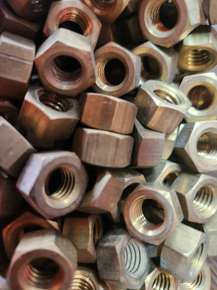 DORMAN 3/8-16 Course Thread Solid Brass Hex Nut. Quantity 20