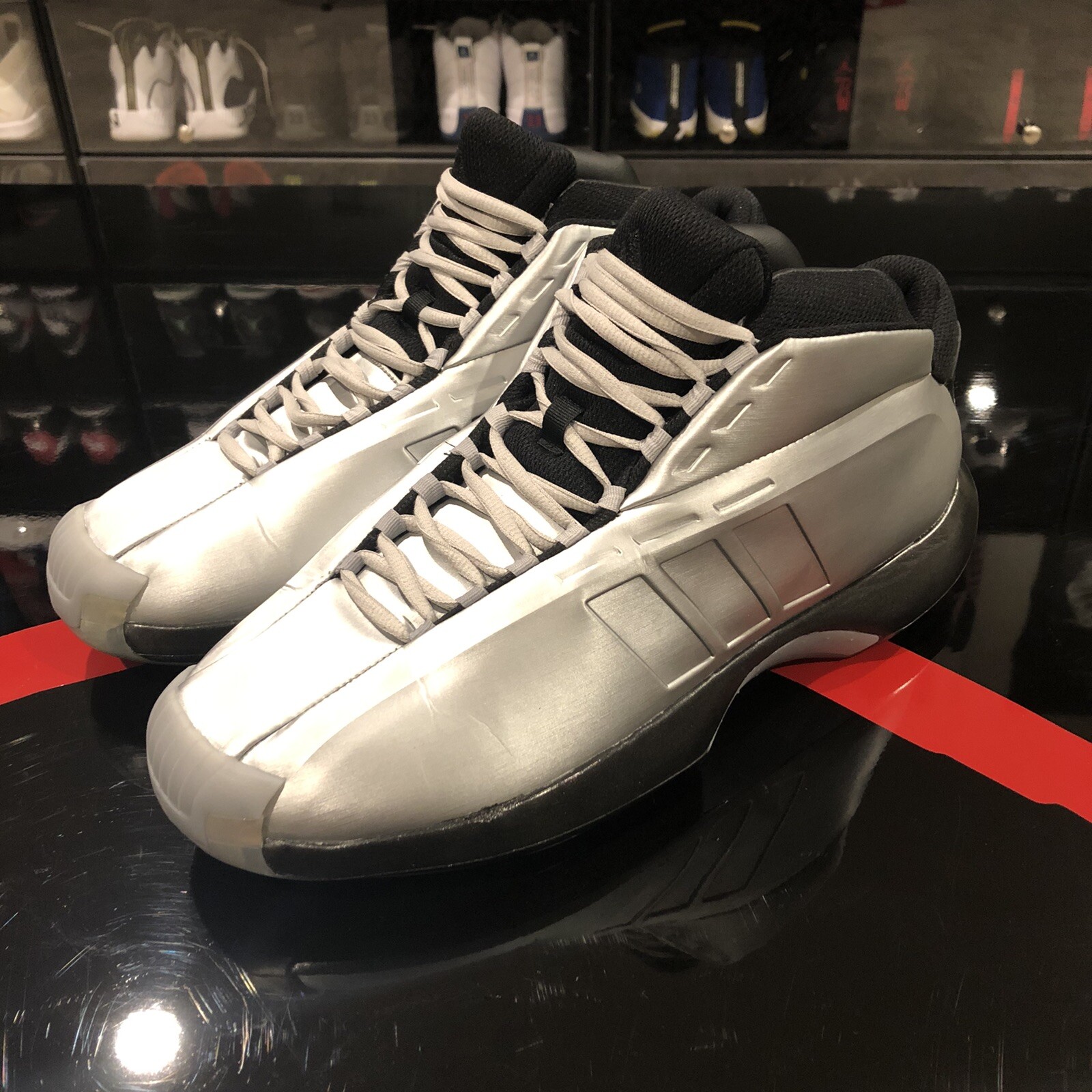 adidas crazy 1 silver