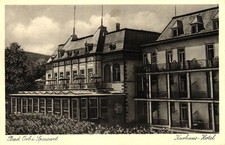 Bad Orb, Kurhaus Hotel, curious: 1942 shipped from Wroclaw to Bad Orb
