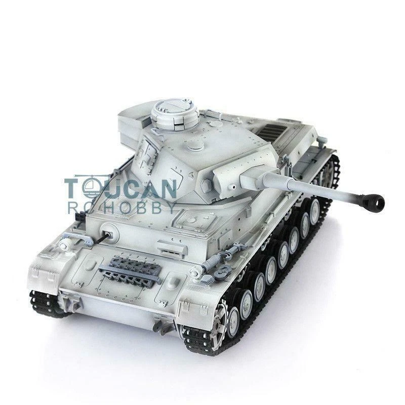 2.4G Henglong 1/16 7.0 Plastic German Panzer IV F2 RTR RC Tank Model 3859 - Image 3 of 4