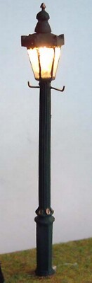 Bahnhofslampe leuchtet sechseckig L36 unbemalt Spur O Langley Models Bausatz 1/43
