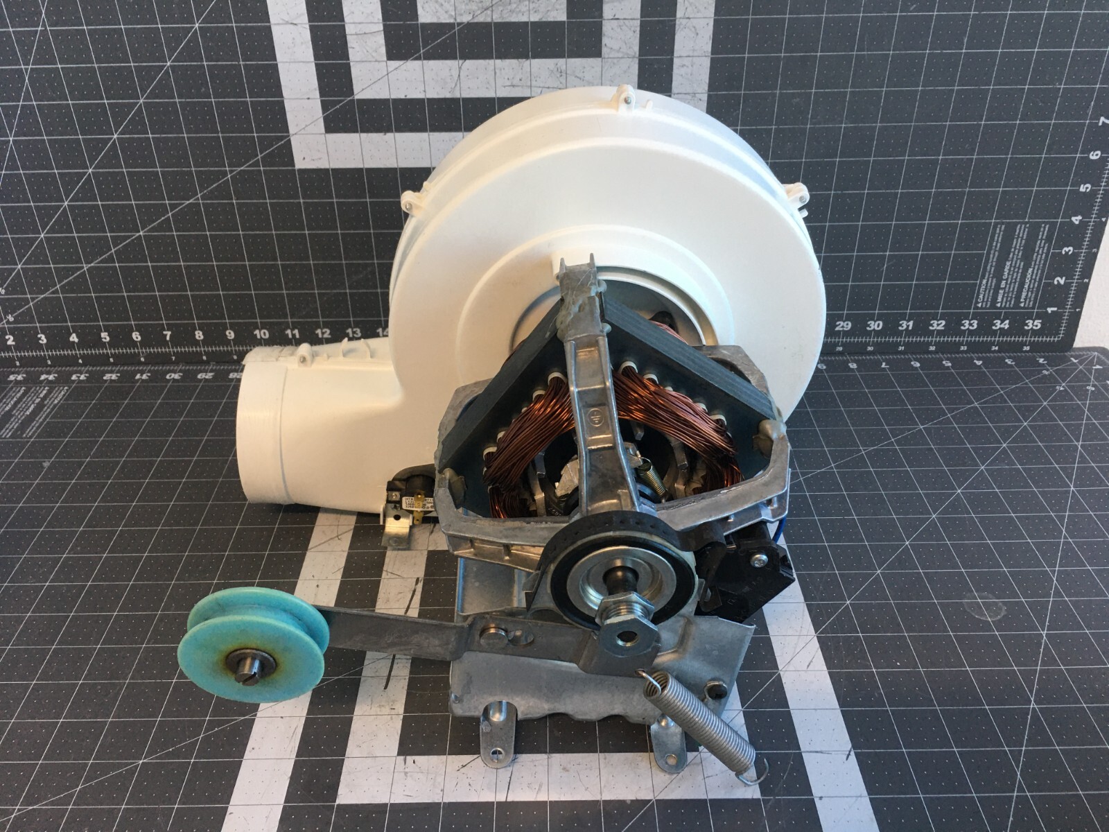 Frigidaire Kenmore GE Dryer Motor w/ Blower Assembly P# 134196600 134196602