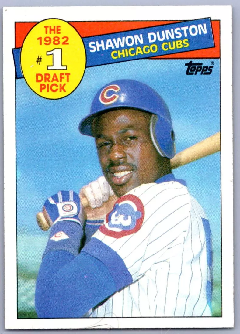 Shawon Dunston trading card