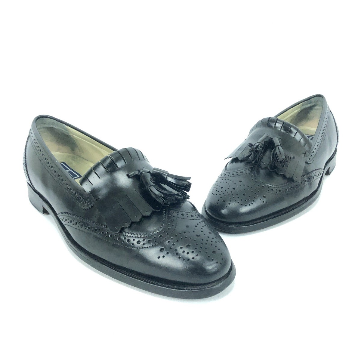 Bostonian Made in USA Dress Shoes 10.5 Oxford Loafers Tassel Wing Tip Bostonian Red Wingtip Dress Shoes for Men for sale | eBay main image 2