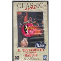 Classic Cult: Das Testament Des Dr. Mabuse Vhs Fritz Lang Univideo - 2004915