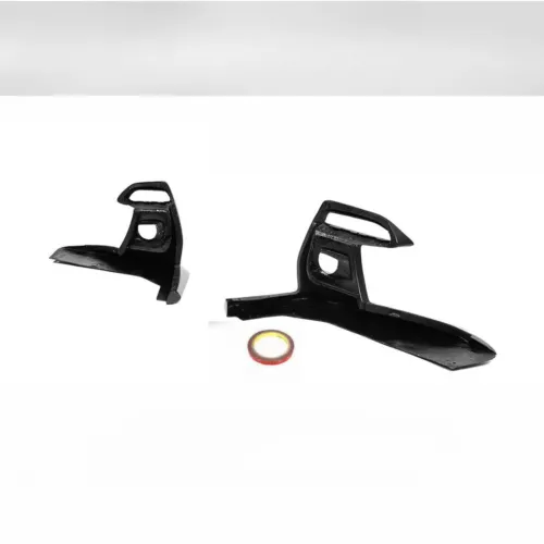 For Q50 Sport 2018-2022 Pair Real Carbon Front Bumper Fog Light Cover Bezels - Picture 6 of 7