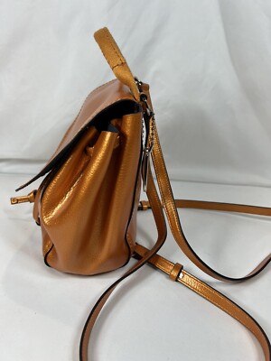 COACH MTLC DRBY BKPK TANGERINE | eBay display picture 3
