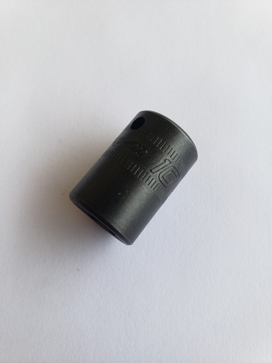 Snap-on TMM10 1/4" Drive 10mm Metric 6-Point Shallow Chrome Socket – USA NOS
