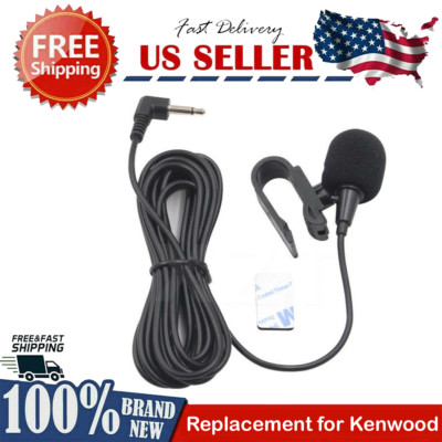 Microphone for KENWOOD DNX-570HD DNX570HD Car Radio Handsfree Mic Replacement