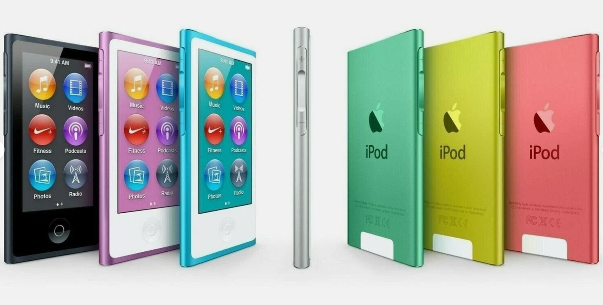 ipod nano 第7世代　16GB 動作品5色セット New Apple iPod Nano 7th Generation 16GB MP3 Sealed Box All Colors