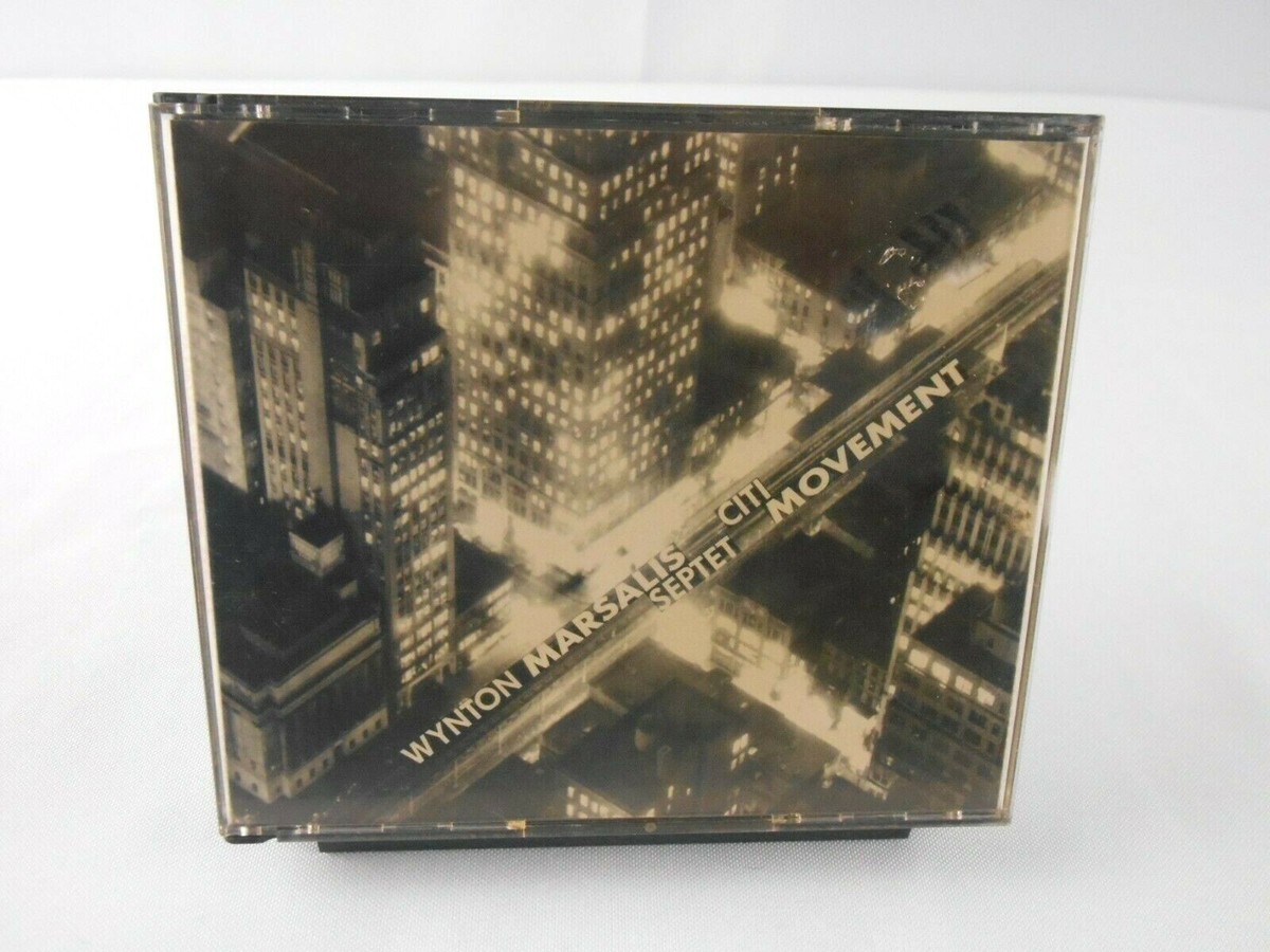 WYNTON MARSALIS SEPTET CITI MOVEMENT CD 2 DISC SET - NM JAZZ MUSIC
