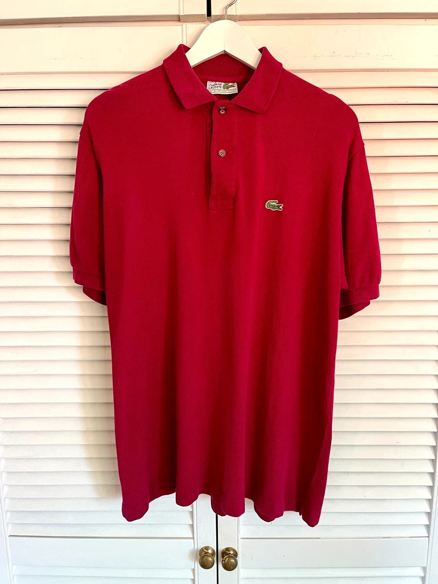 Vintage lacoste polo deals