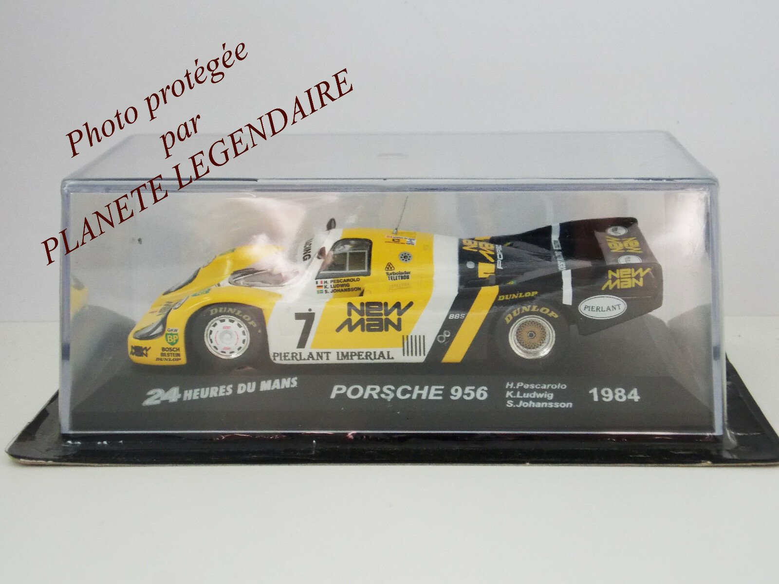 Porsche 956 1984 IXO Altaya 24h du Mans miniature métal diecast 1/43e NEUF