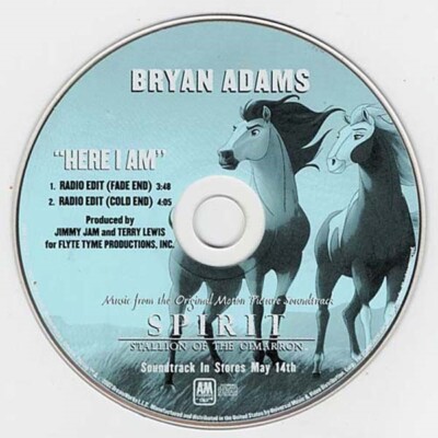 Here I Am ~ Bryan Adams ~ Rock ~ CD ~ Acceptable
