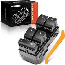 Driver Side Power Master Window Switch Compatible with Chevy Traverse 2009-2017