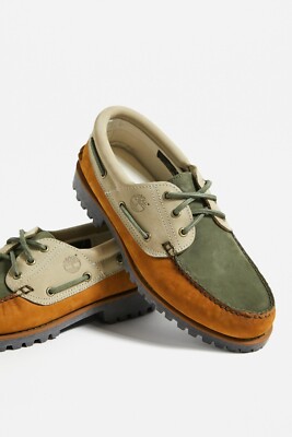 MENS TIMBERLAND AUTHENTIC HANDSEWN NUBUCK BOAT SHOES - ALL SIZES