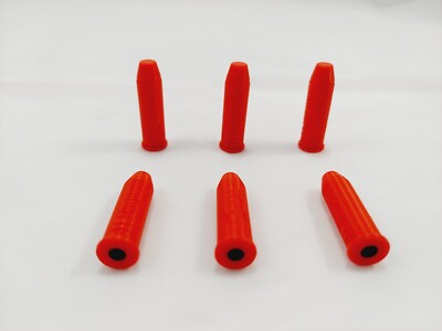 41 Magnum Plastic Snap caps - Set of 6