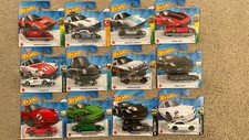 Porsche  lot of 12 cars HOT Wheels NEW 1:64