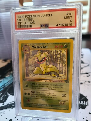 1999年 ポケモンジャングル ブースター　psa9 1999 Pokemon Jungle 30 Victreebel 1st Edition PSA 9 | eBay