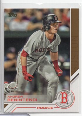 Andrew Benintendi Red Sox RC 2017 Topps S-199 022321ATCD