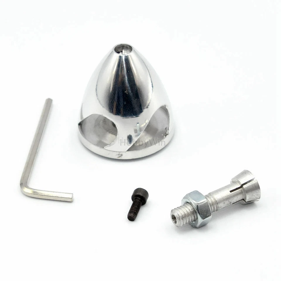 4 Slot Aluminum Spinner 32mm /1.25in for 3.0mm shaft motor 4-Blades Electric RC - Image 2 of 4