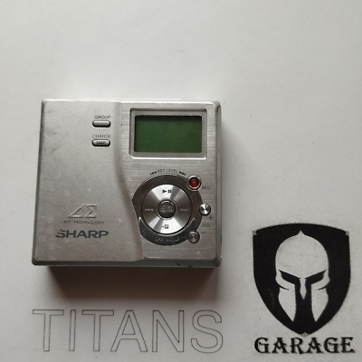 外観概ね◯ 動作◯】 SHARP MD-DR77 Portable MD Player WALKMAN