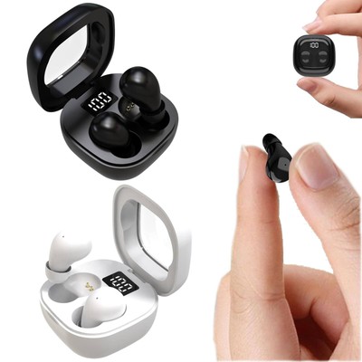TWS Mini Earbuds Invisible Sleep Headphones Bluetooth 5.3 Earphones Wireless US