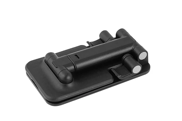 SUPPORTO PORTA SMARTPHONE CELLULARE TABLET IPAD DA TAVOLO UNIVERSALE REGOLABILE - Immagine 3 di 4