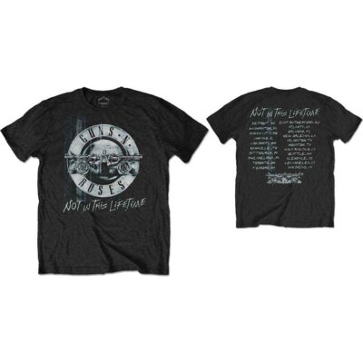 Guns N' Roses Not in this Lifetime Tour Xerox T-Shirt Black New | eBay
