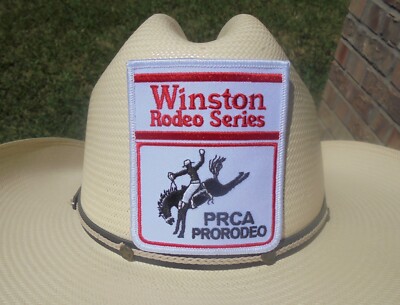 BIG W PRO SERIES PRCA PRO-RODEO AHESIVE BACK CLOTH PATCH 3.5 BY 3''
