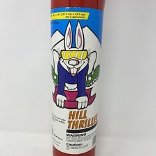 Vintage Sled HILL THRILLER Sledding Mat POLYETHYLENE 48" x 18" Made USA NOS