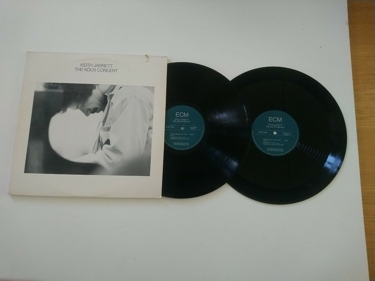 KEITH JARRETT - The Koln Concert ( ECM-2-1064 Vinyl 2 Lp records