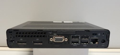 HP ELITEDESK TINY PC 800 G3 MINI I7-6700 3.4GHZ 8GB 256GB M.2 /500GB WIN 10 Pro - Afbeelding 2 van 3