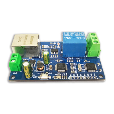 DC7-28V Modbus Rtu 1Channel Network Relay Module TCP/IP Ethernet LAN Control