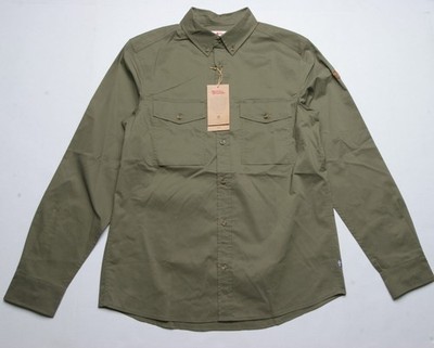 FjallRaven Ovik G-1000 Shirt LS (M) Laurel Green F12600354