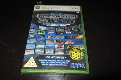 SEGA MEGA DRIVE ULTIMATE COLLECTION XBOX 360 NEW SEALED