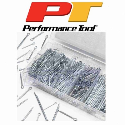 Performance Tools W5205 560 Piece Cotter Pin Assortment for Shop Hardware ue