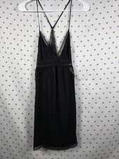Victorias secret medium lace accent racerback flowy sleep dress nightgown