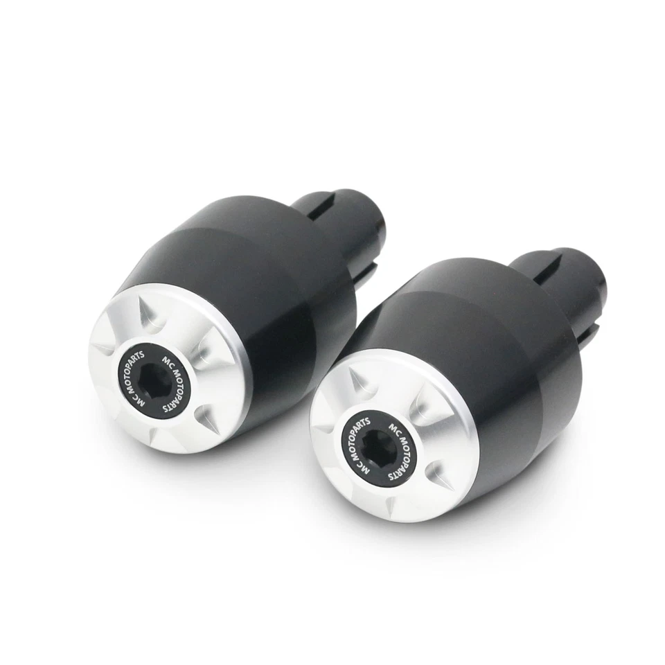 Pesas de extremo de manillar Silver STORM para Ducati 1098 1198 S R 07 08 09 10 11 12 Foto 3 de 4