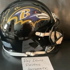 Ray Lewis Baltimore Ravens Autographed Authentic Football Helmet Fanatics
