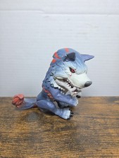 Untamed Dire Wolf by Fingerlings Midnight Black and Red Tested WORKS 055