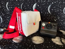 Polaroid Now Instant Camera Gen 2, Black, With Crossbody Polaroid Camera Bag