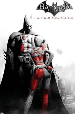 Trends International DC Comics VIdeo Game - Arkham City Poster - Size 18x24
