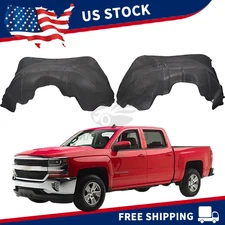 Front Right+Left Inner Fender Liner Fits 2016-2019 Chevrolet Silverado 1500